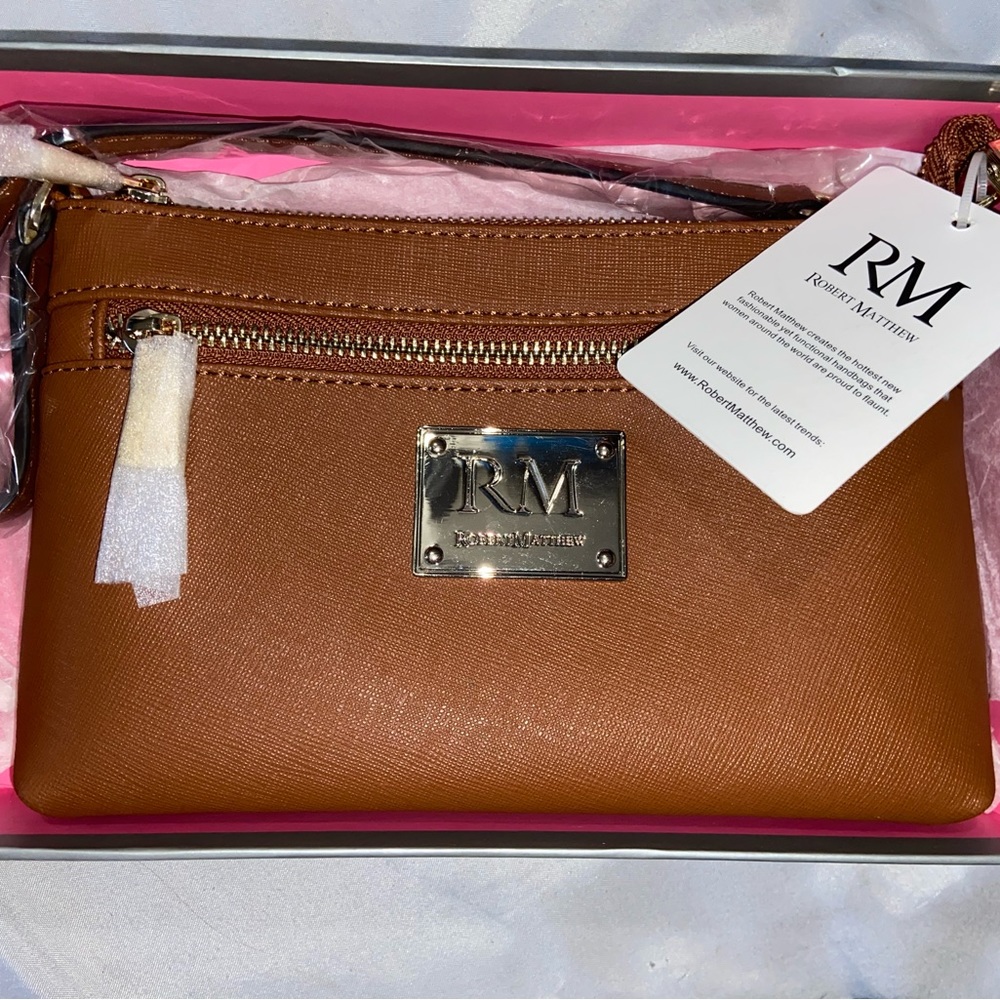 Robert Matthew Brown Leather handbag